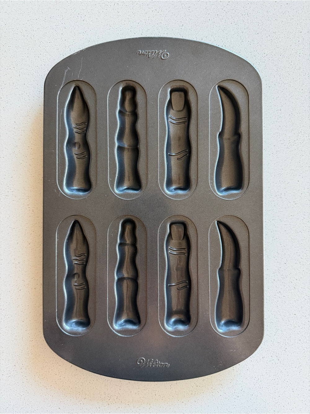 Wilton Spooky Finger Shapes Nonstick Baking Pan